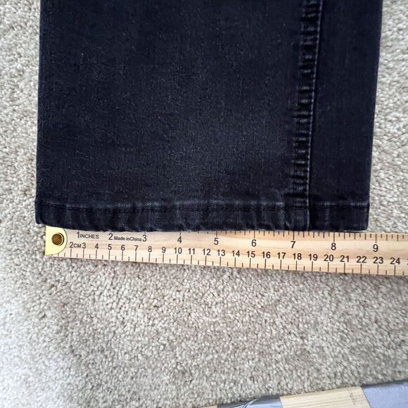 Chico's Platinum Boot Cut Fit Jeans The Ultimate Fit Black Chicos Size 2 Reg - Picture 7 of 7